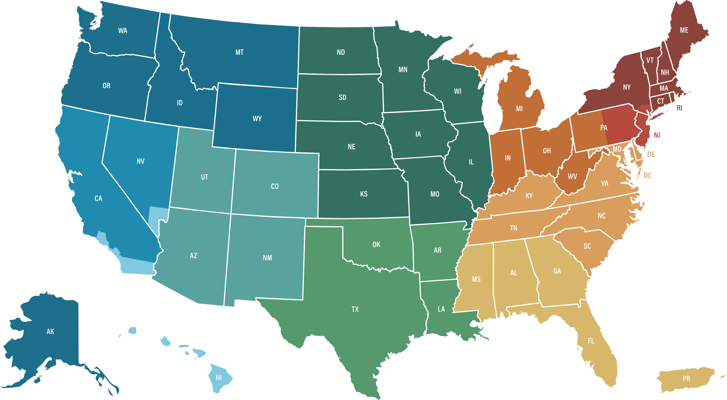 Region Map